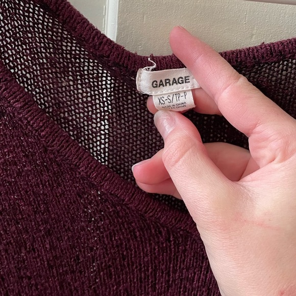 Garage V-neck Sweater - Picture 6 of 6